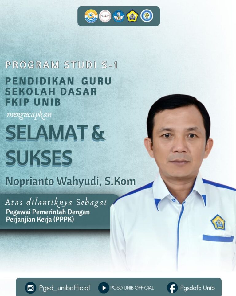 Selamat dan Sukses atas Pelantikan Pegawai Pemerintah dengan Perjanjian Kerja (PPPK)